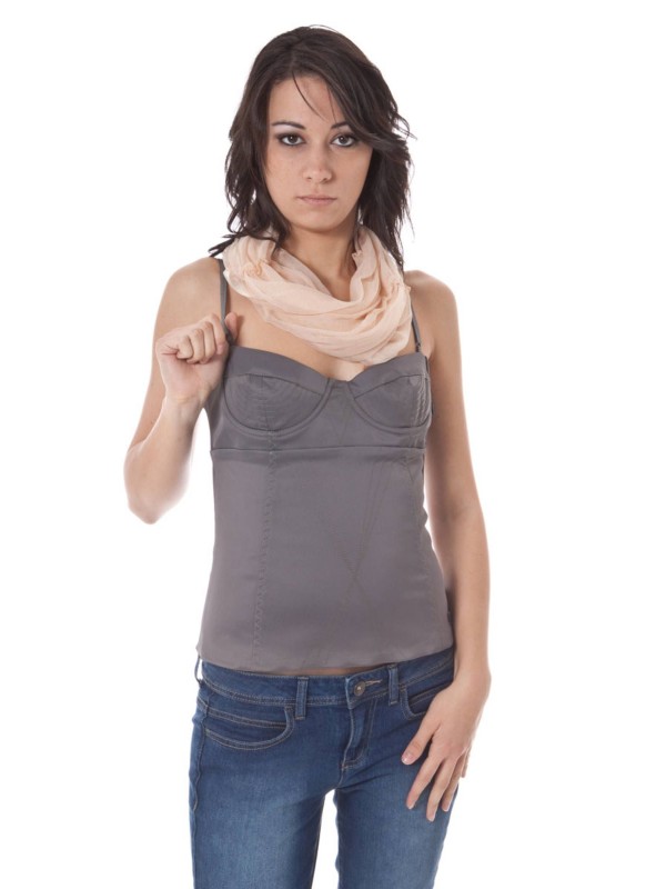 JOHN GALLIANO TOP FEMEIE GRI