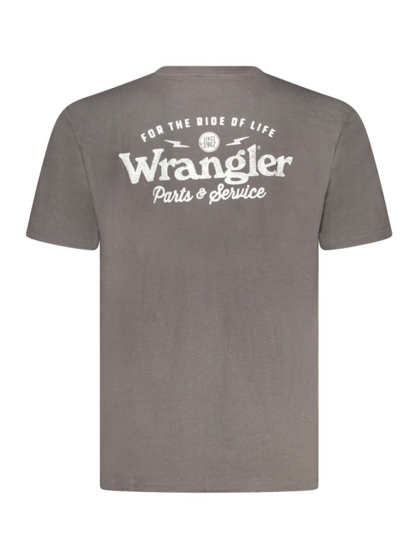 TRIOU WRANGLER Mânecă Scurtă BĂRBAȚI NEGRU