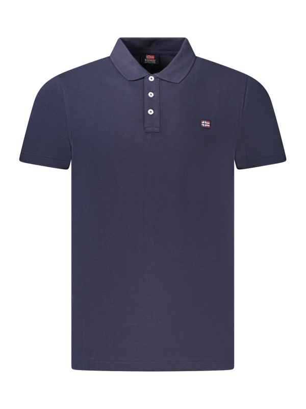 NORVEGIA 1963 POLO BĂRBAȚI mânecă scurtă, albastru