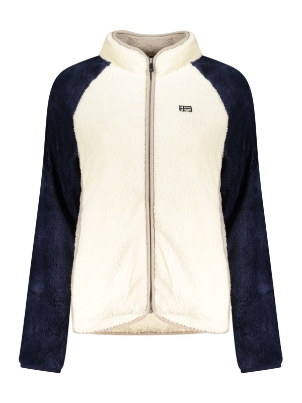 HANORAC NORVEGIA 1963 ALB CU FERMOAR PENTRU DAMĂ