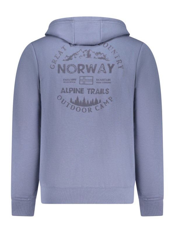 HANORAC BĂRBĂTEȘTE ALBASTRU CU FERMOAR NORVEGIA 1963