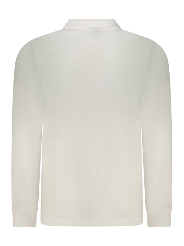 TRICOU POLO BĂRBĂTEȘTI CU MÂNECĂ LUNGĂ NORVEGIA 1963 ALB