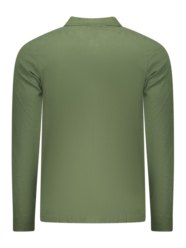 TRICOU POLO BĂRBĂTEȘTI CU MÂNECĂ LUNGĂ, NORVEGIA 1963, VERDE