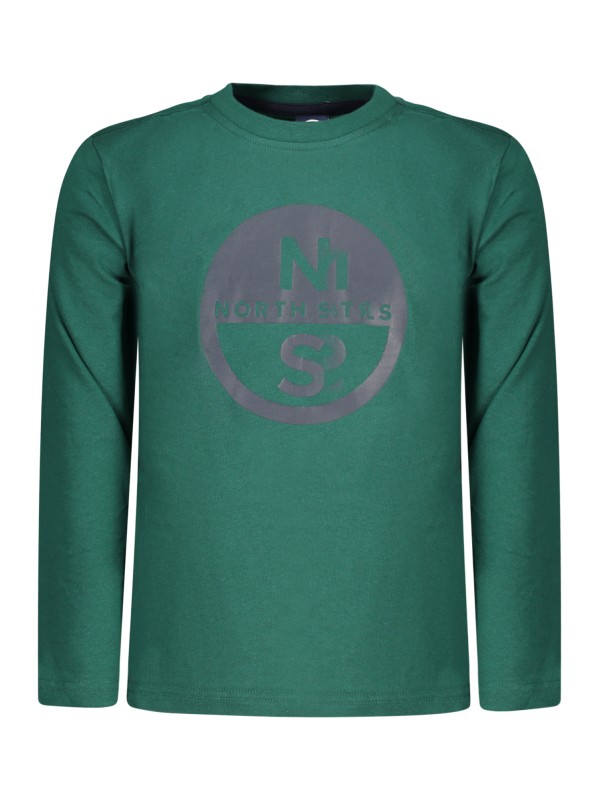 Tricou cu mânecă lungă pentru copii North Sails, verde